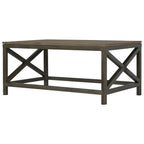 Industrial Cross Metal Coffee Table