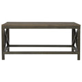 Industrial Cross Metal Coffee Table