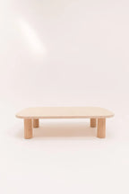 Joli Rectangular Birch Wood Coffee Table