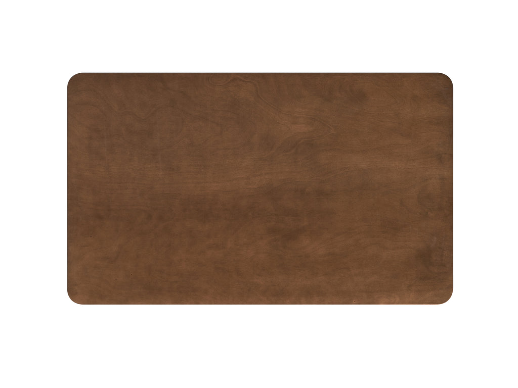 Kaela Walnut & Light Gray Finish 7PCs Dining Room Set