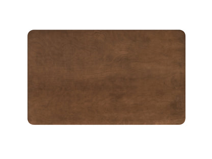 Kaela Walnut & Light Gray Finish 7PCs Dining Room Set