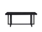 Kini Black Finish Dining Table