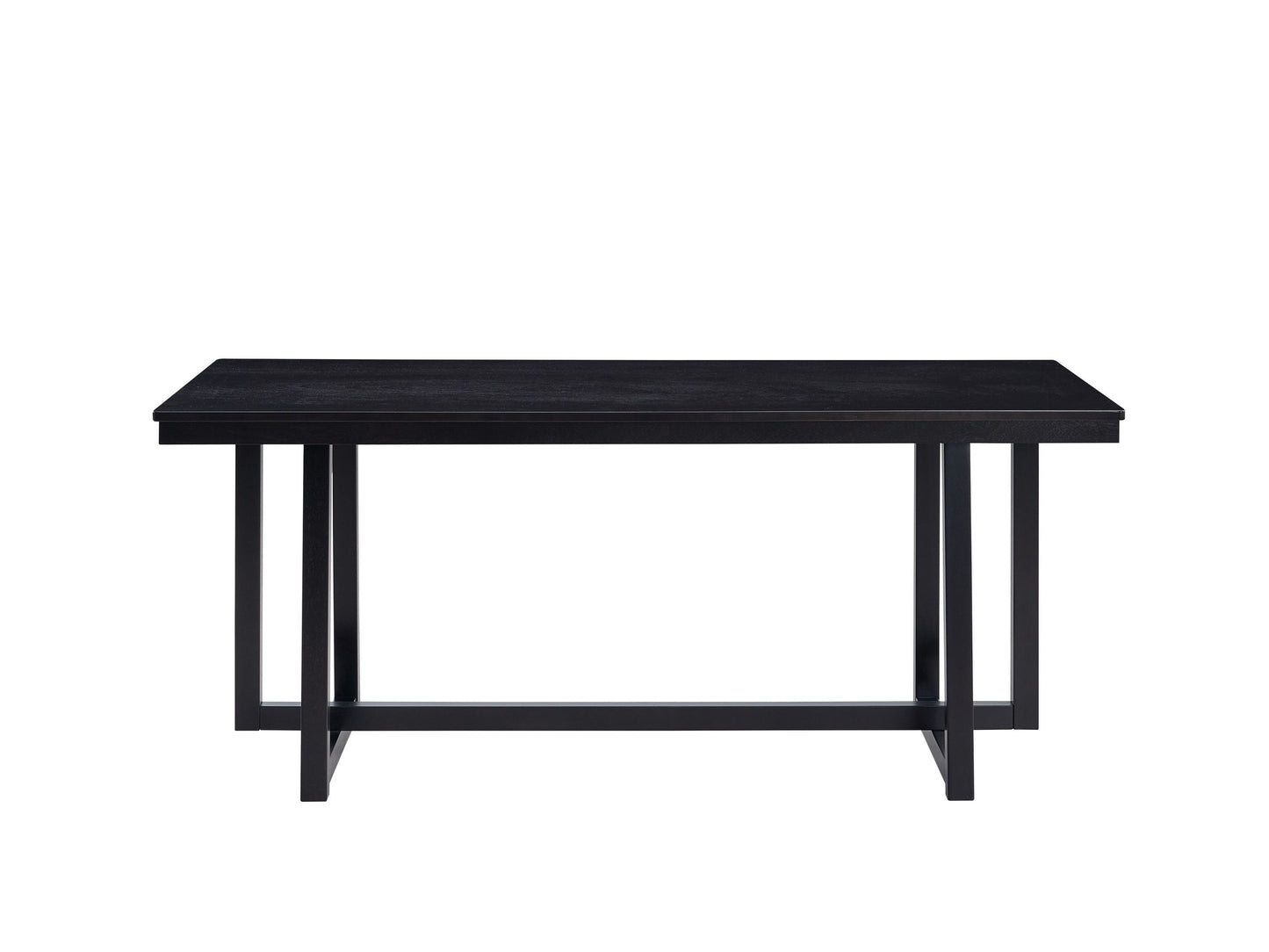 Kini Black Finish Dining Table