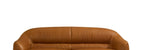 Leonia Cognac Leather Loveseat