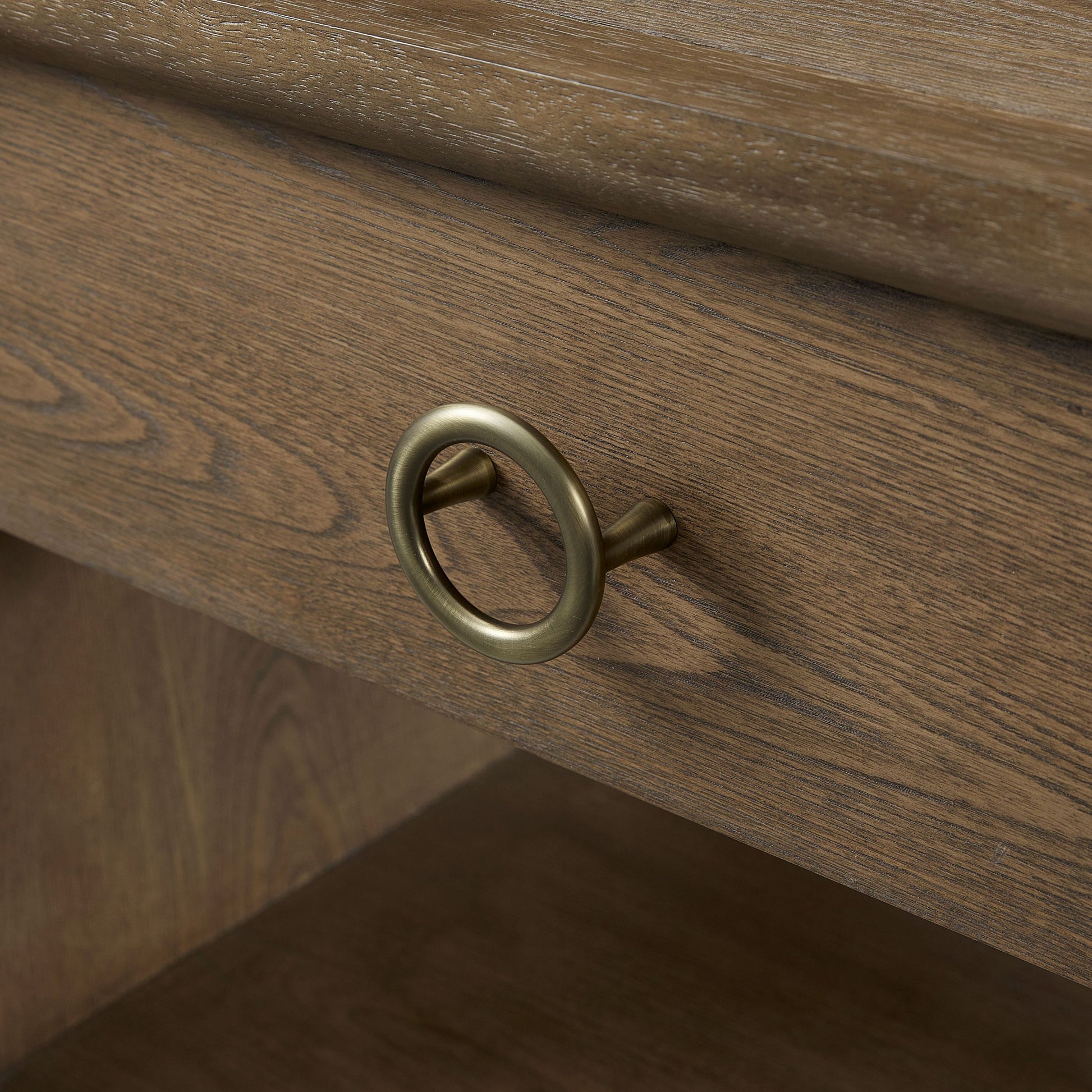 Waterfall End Table - Latte