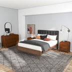 Lionel Mid Century Modern Solid Wood 6-Drawer Dresser Dresser