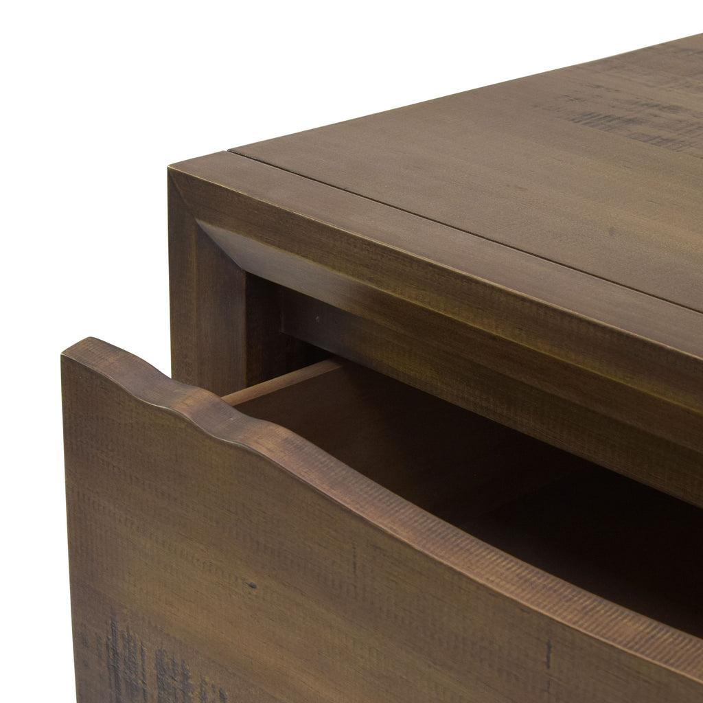 Lofton Wood 6-Drawer Dresser, Mocha Finish Dresser