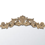 24" x 36" Gold Arch Mirror, Baroque Inspired Wall Decor for Bathroom Bedroom Living Room - Groovy Boardz