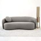 Porter Grey PU Leather Sofa