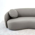 Porter Grey PU Leather Sofa