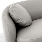 Porter Grey PU Leather Sofa