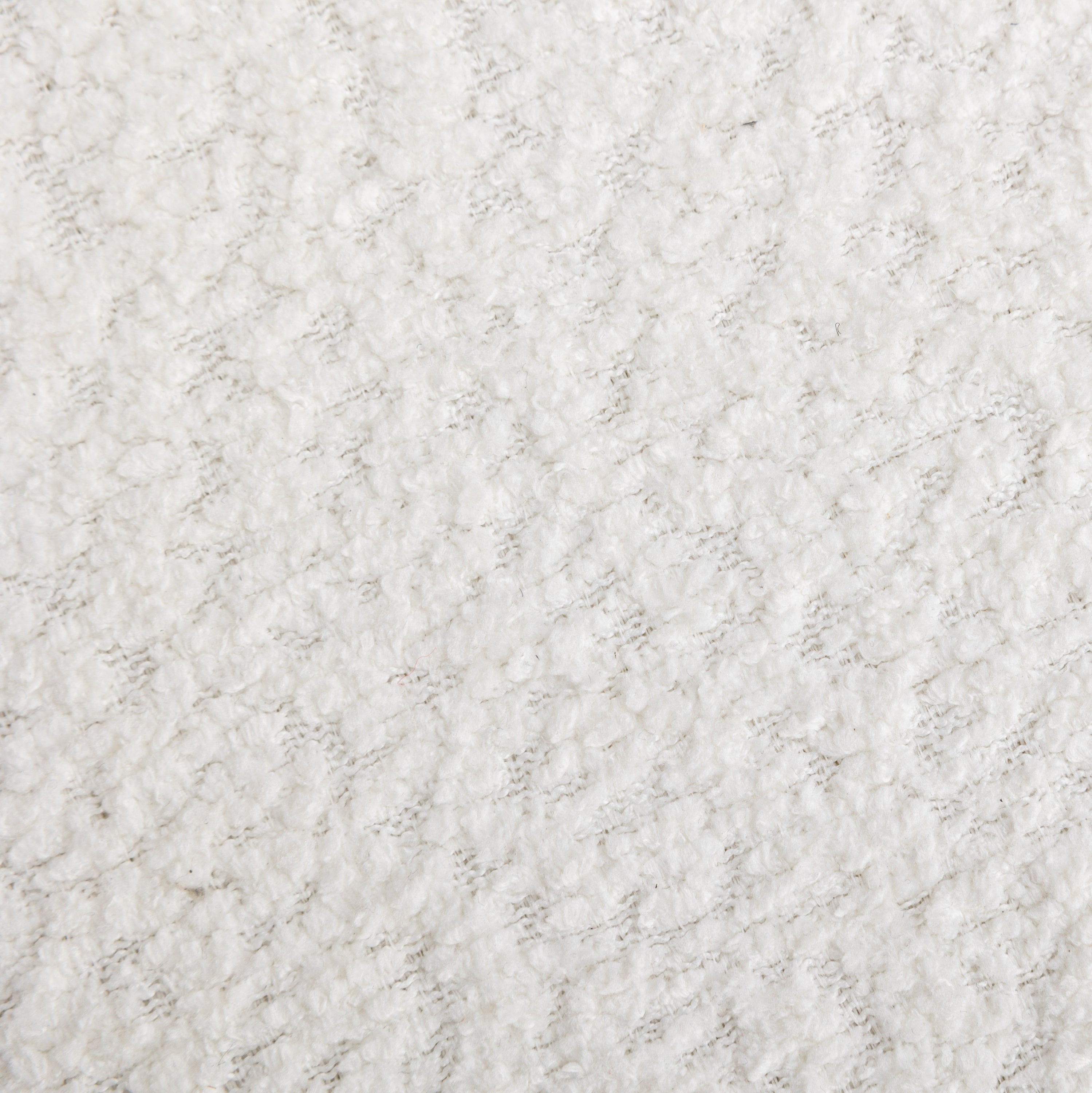 MoMo Boucle Upholstered Counter Height Stool, 360° Swivel