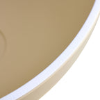 MILK WHITE coffee round tables SET OF 2 with STORGE MOVABLE TABLE TOP MULTIFUNCTIONAL END SIDE TABLE - Groovy Boardz