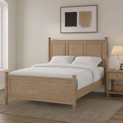 Mindi Veneer Full Bed W/O Trundle Bed Frame