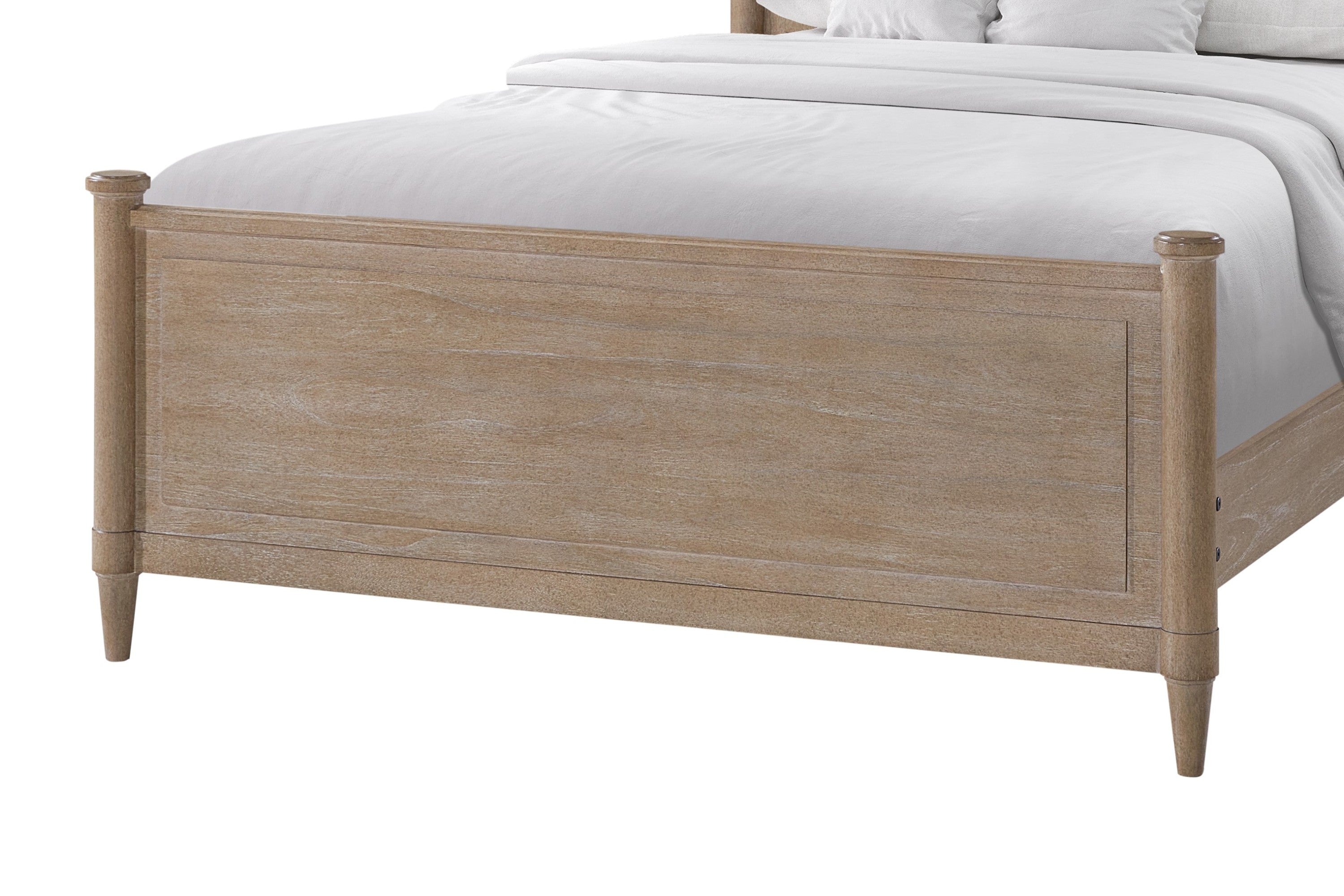 Mindi Veneer Full Bed W/O Trundle Bed Frame