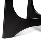 36" Round Coffee Table, Wooden Coffee Tables for Living Room Reception Room(Black) - Groovy Boardz