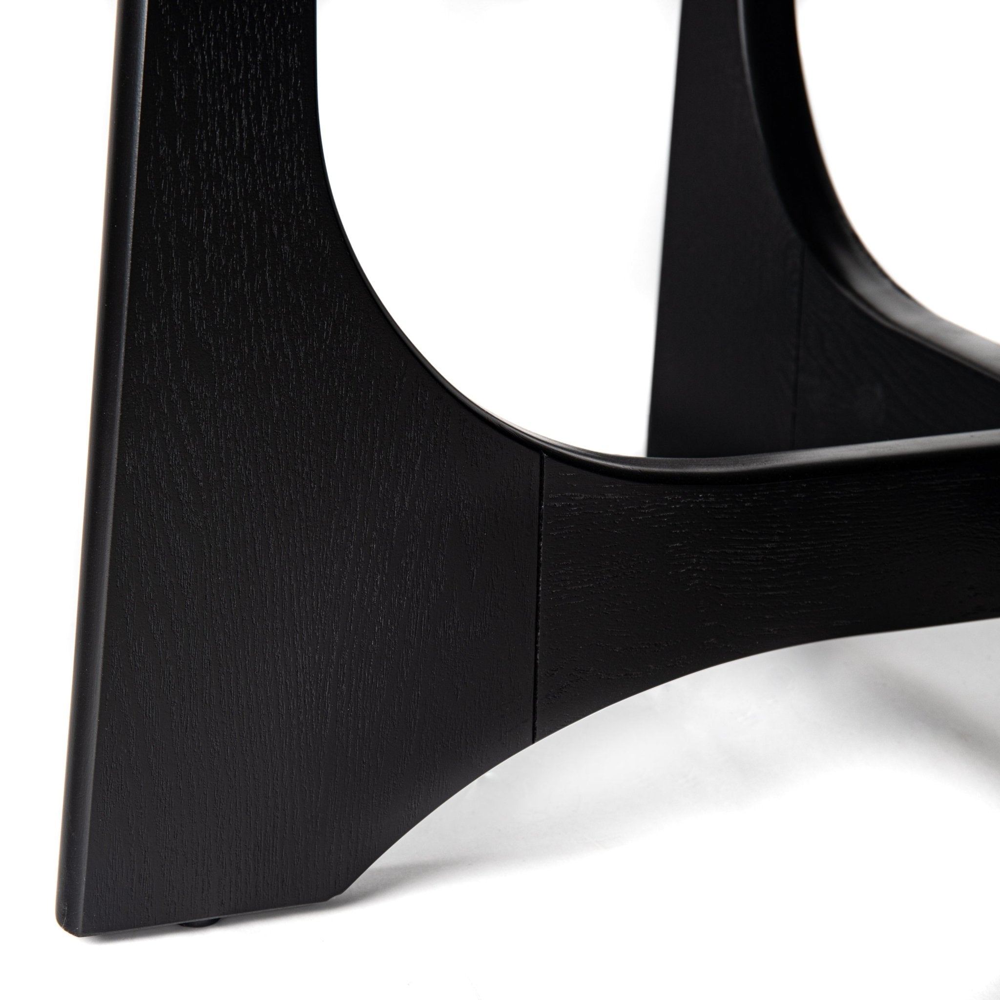 36" Round Coffee Table, Wooden Coffee Tables for Living Room Reception Room(Black) - Groovy Boardz