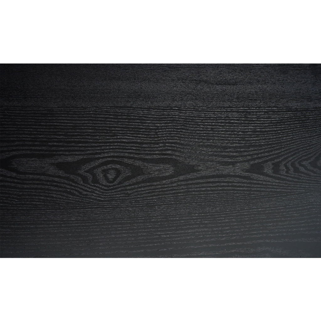 Modern Black Console Table with Gold Accent, Decorative Entryway Table,56in Wood Console Table, Narrow Sofa Table for Entrance, Living Room, Hallway