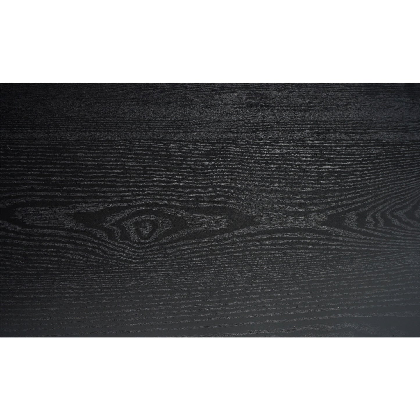 Modern Black Console Table with Gold Accent, Decorative Entryway Table,56in Wood Console Table, Narrow Sofa Table for Entrance, Living Room, Hallway