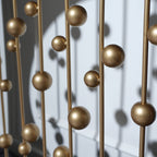 Modern Black Console Table with Gold Accent, Decorative Entryway Table,56in Wood Console Table, Narrow Sofa Table for Entrance, Living Room, Hallway