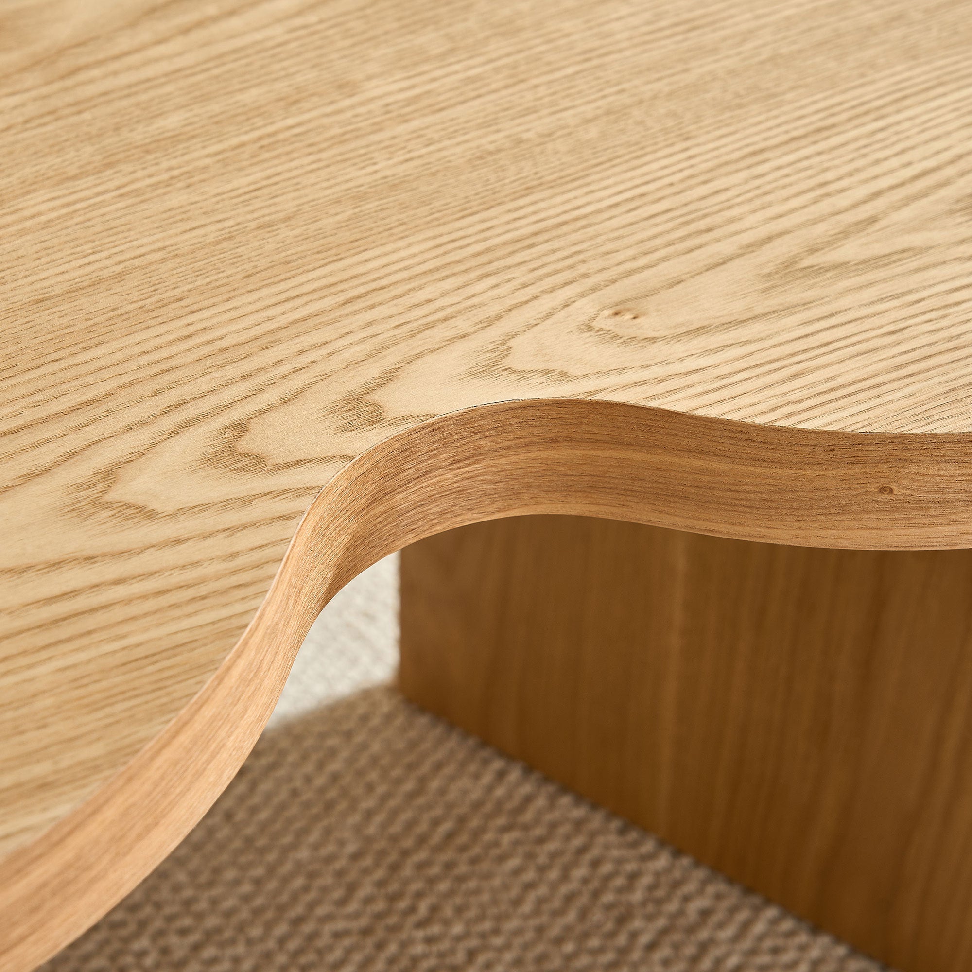 Modern Butterfly MDF Coffee Table, Used In Living Rooms, Bedrooms, Offices, With A Butterfly Shaped Appearance, NATURE