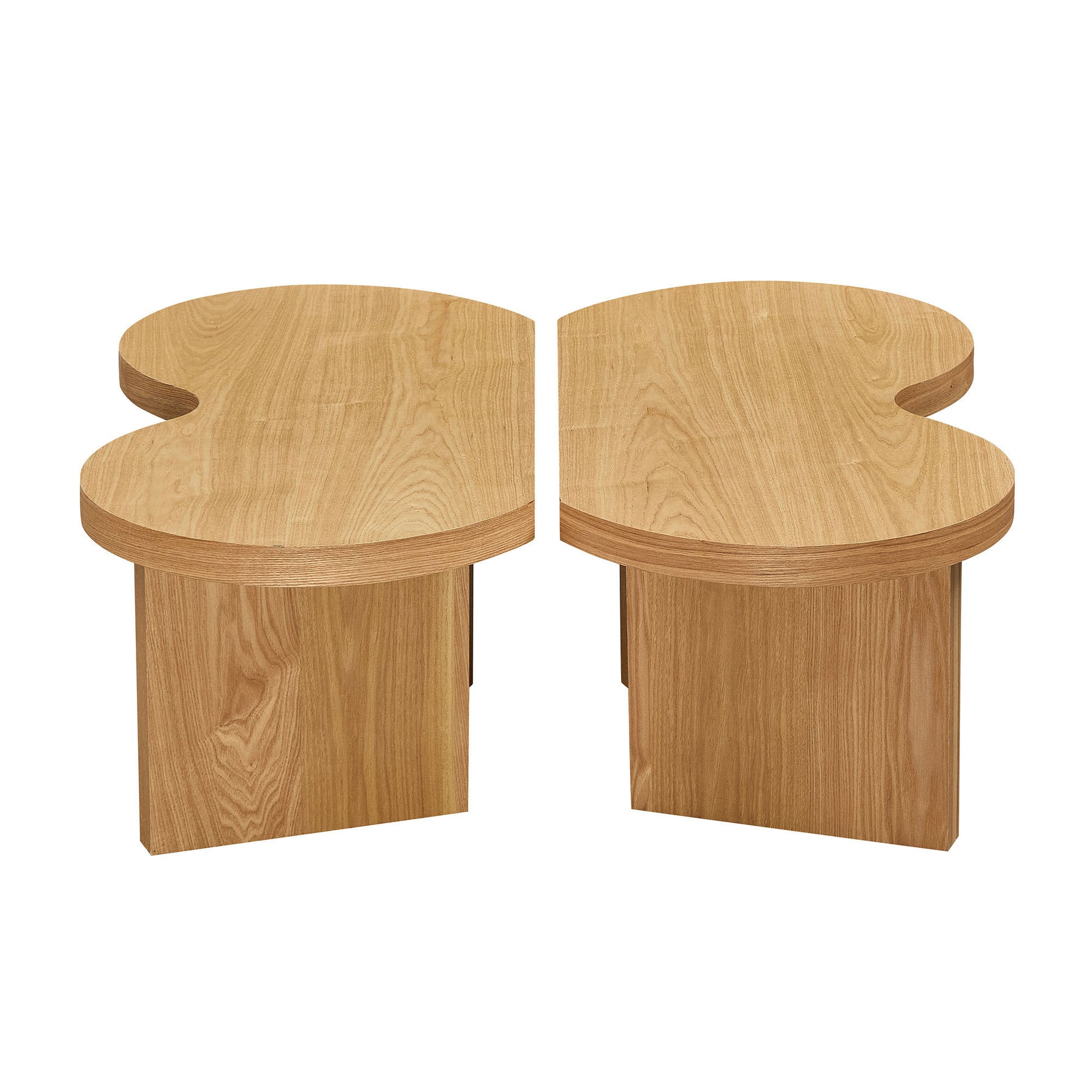 Modern Butterfly MDF Coffee Table, Used In Living Rooms, Bedrooms, Offices, With A Butterfly Shaped Appearance, NATURE