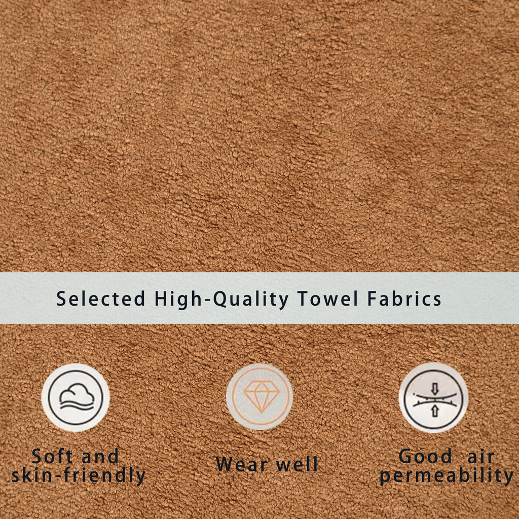 [NEW ARRIVED] [VIDEO PROVIDED] Modern curved combination sofa, terrycloth fabric sofa, minimalist sofa in living room, apartment, no assembly required, three pillows,Browm