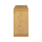 U_STYLE Modern Minimalist Entrance Table, Square Shaped Fashion Design, Easy to Assemble, Suitable for Entrance, Corridor, Living Room, Foyer