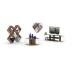 Case X Design Modern 5 Tier Bookcase