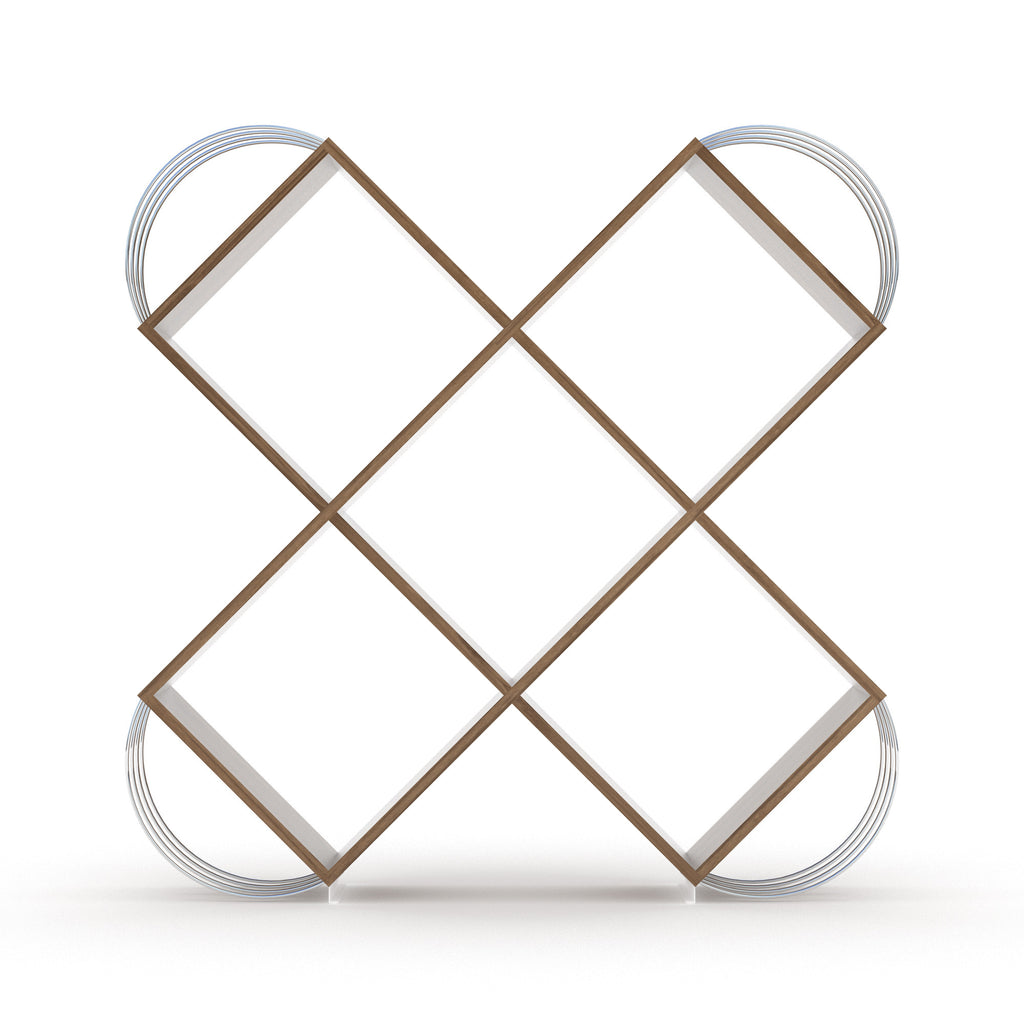 Case X Design Modern 5 Tier Bookcase