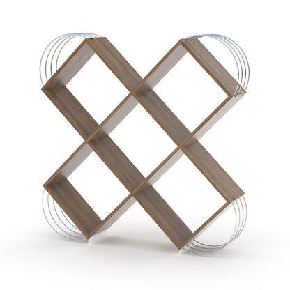 Case X Design Modern 5 Tier Bookcase