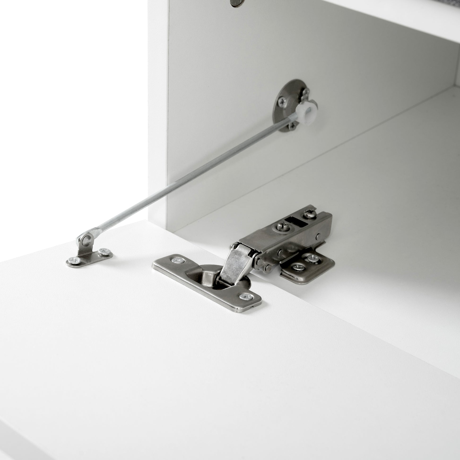 Elegant 2-in-1 Shoe Cabinets with Soft Cushion , Modern Narrow Storage Bench with Arched Doors & Rebound Devices, Versatile Shoe Rack Organizer with Adjustable Shelves for Hallway, Living Room, White