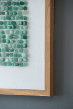 23.5" x 23.5" Elos Stone Shadow Boxes Wall Art, Set of 2