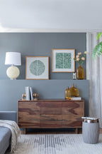 23.5" x 23.5" Elos Stone Shadow Boxes Wall Art, Set of 2