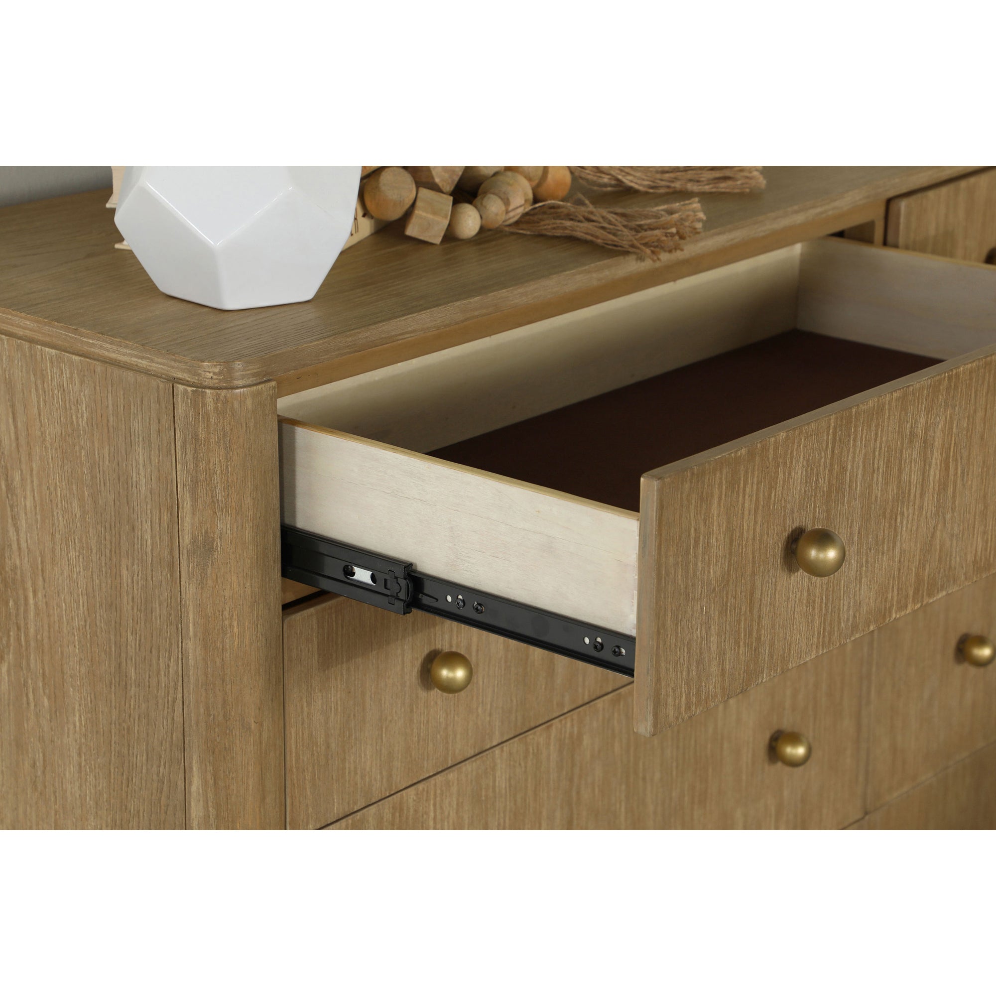 Stevie Sand Wash/Natural Cane 4-piece Eastern King Bedroom Set Bedroom Set