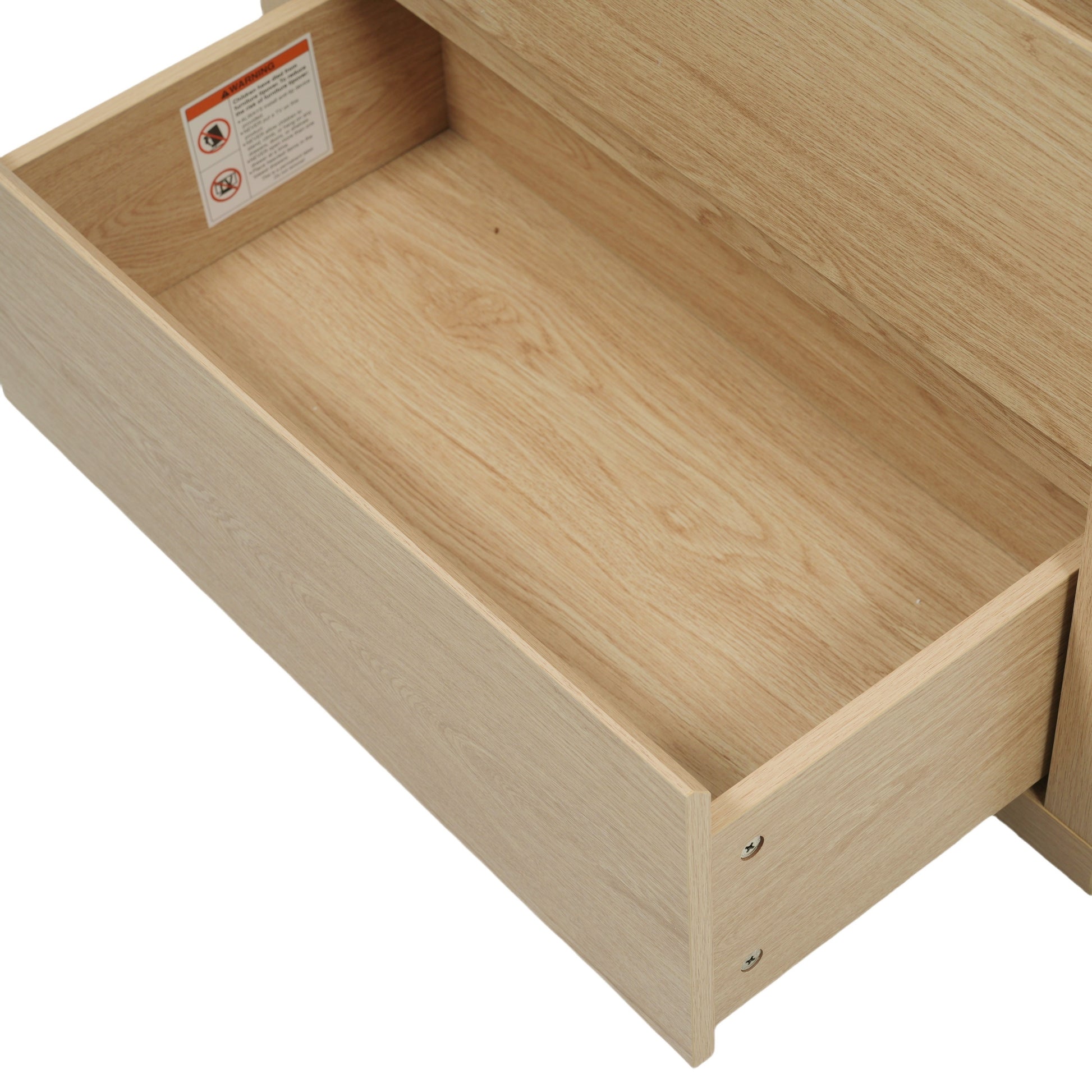 60' Double Sinks Bathroom Vanity Set, Bathroom Cabinet with Two Separate Ceramic Sinks, Full-Extension Drawers & Soft Close Undermount Drawer Slides, Natural Bathroom Vanity