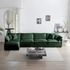 Oversized Modular Deep Seat Sectional Sofa