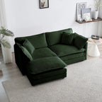 Oversized Modular Deep Seat Sectional Sofa
