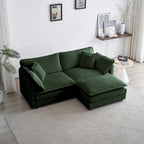 Oversized Modular Deep Seat Sectional Sofa