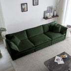 Oversized Modular Deep Seat Sectional Sofa