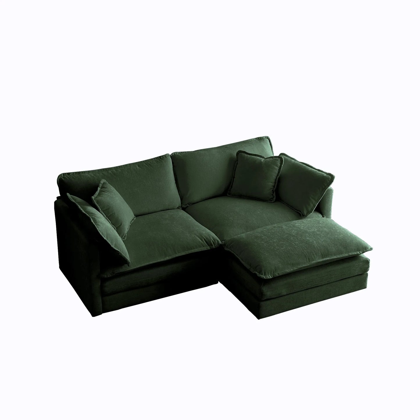 Oversized Modular Deep Seat Sectional Sofa