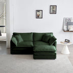 Oversized Modular Deep Seat Sectional Sofa