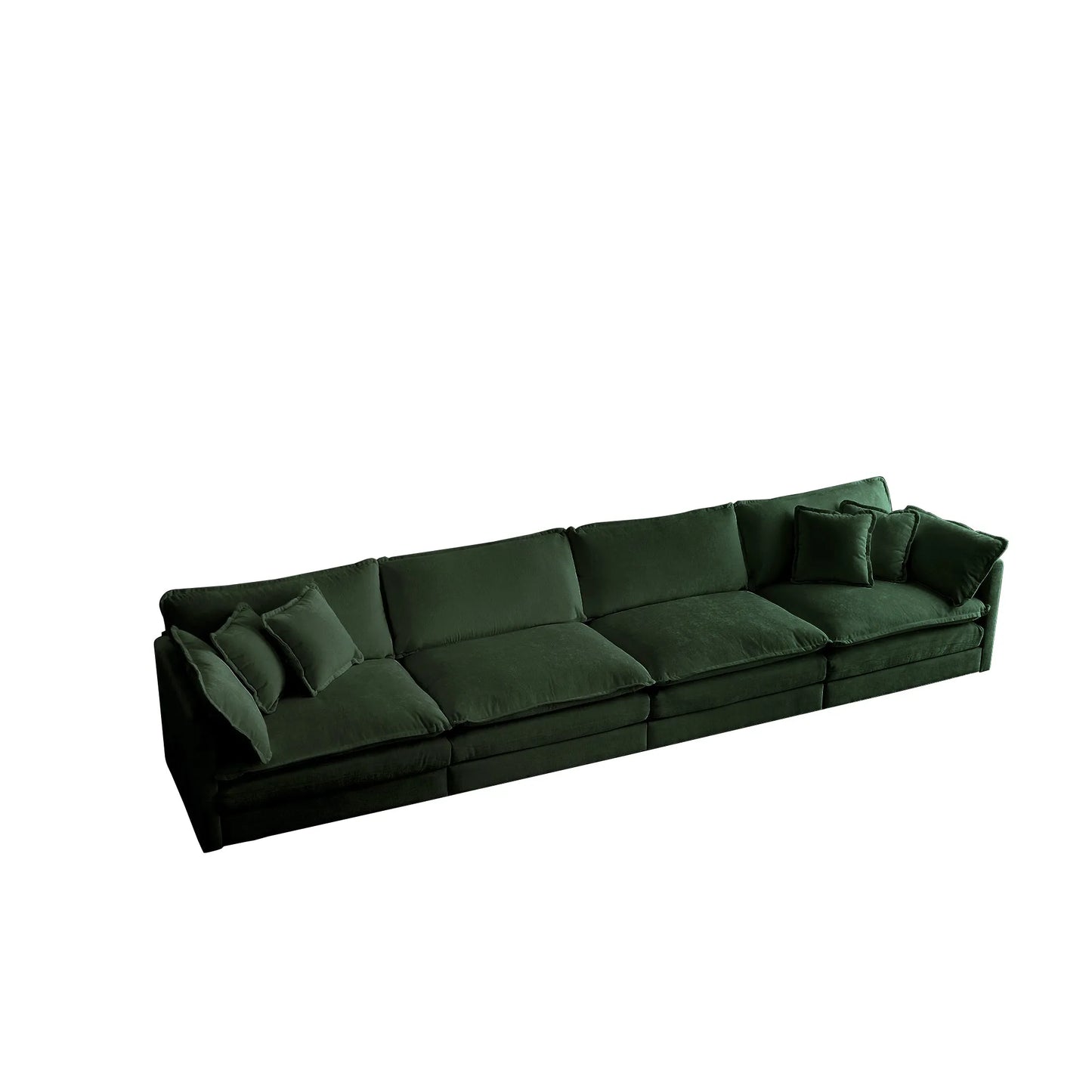 Oversized Modular Deep Seat Sectional Sofa