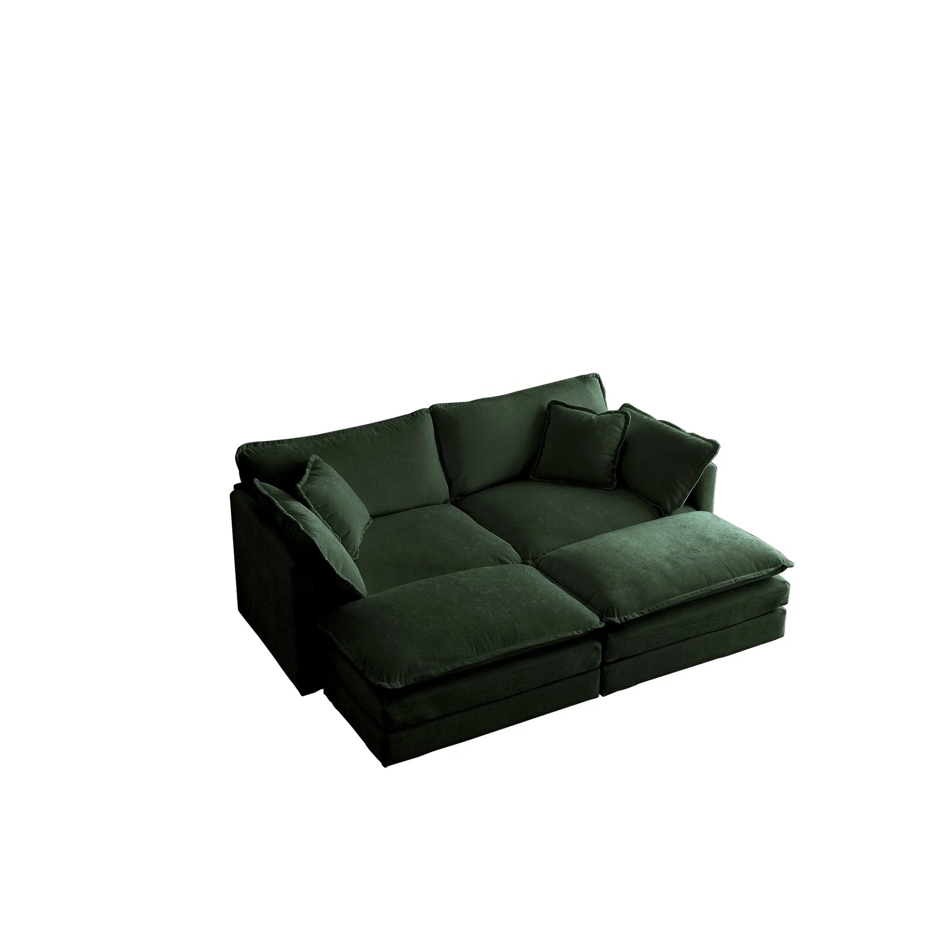 Oversized Modular Deep Seat Sectional Sofa