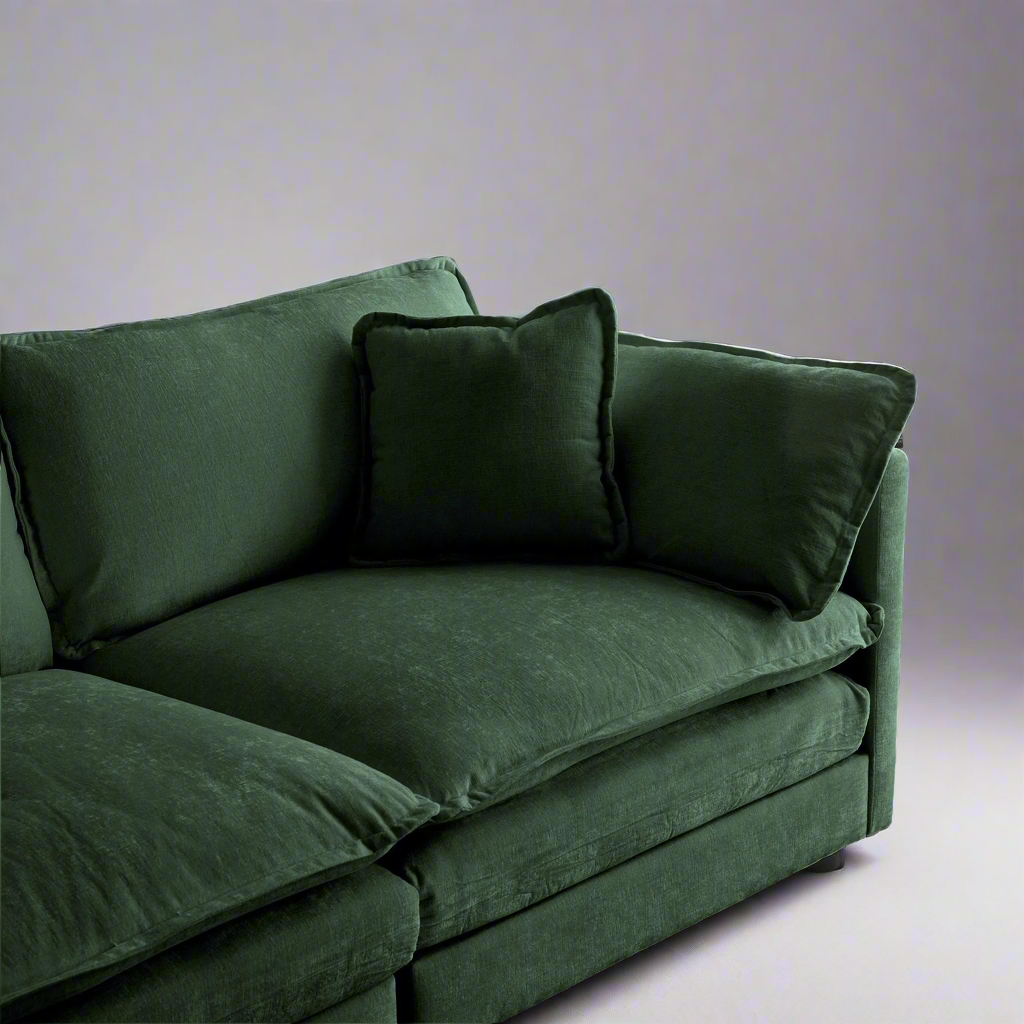 Elegant Oversized Deep Seat Modular Sectional Sofa