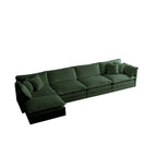 Oversized Modular Deep Seat Sectional Sofa