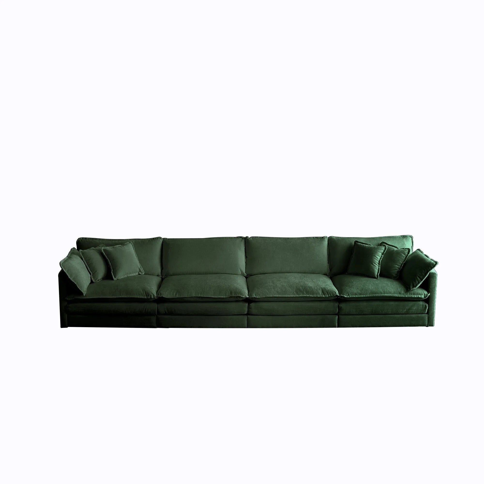 Oversized Modular Deep Seat Sectional Sofa