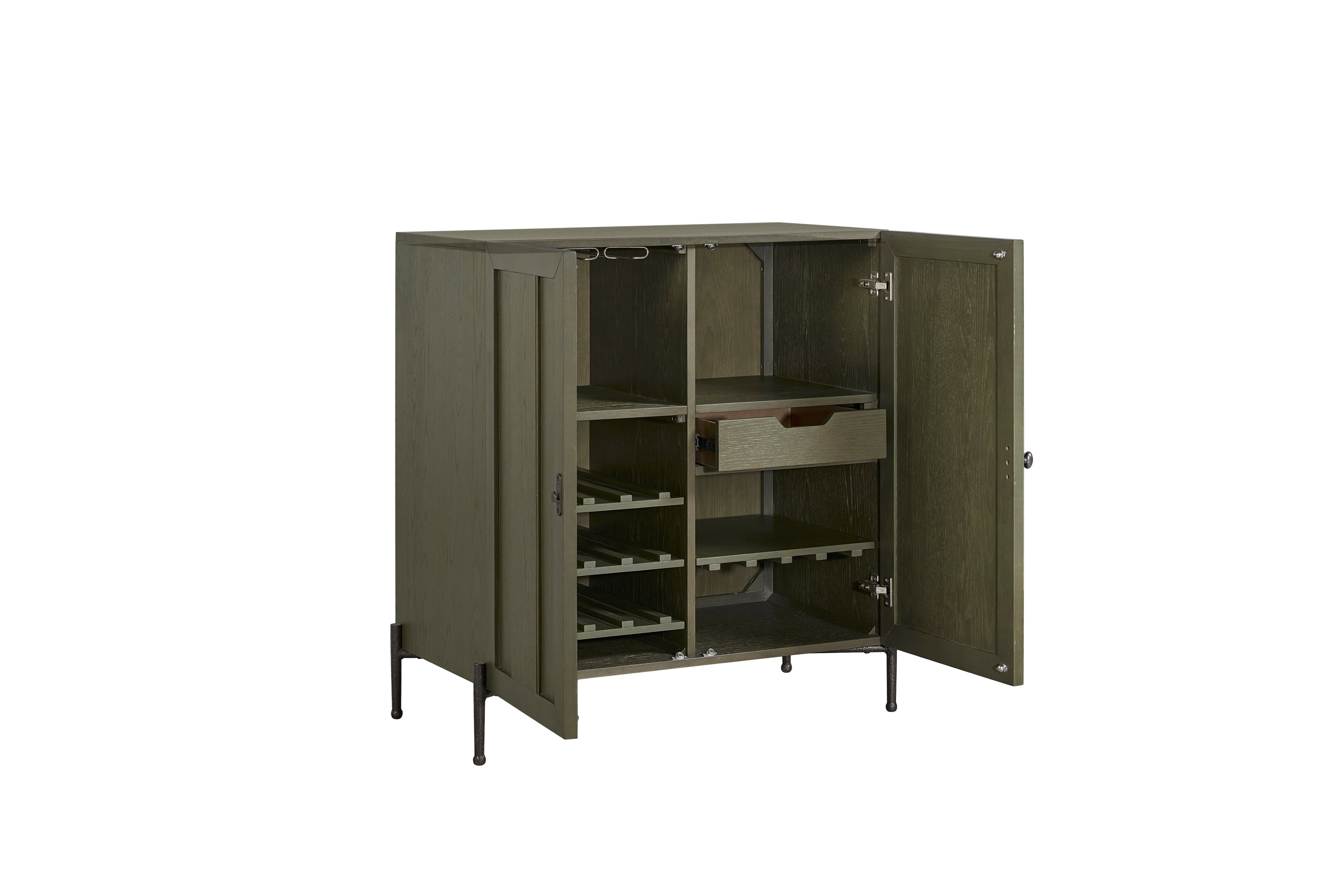 Bar Cabinet - Pistachio Storage Cabinet