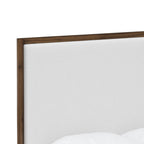 Queen Upholstered Bed in Walnut