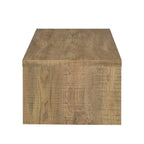 Elegant Rectangular Mango Engineered Wood Coffee Table.